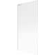 Mexen Next L parawan nawannowy 1-skrzydłowy 90 x 150 cm, prążki, biały - 895-090-000-03-09-20