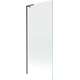 Mexen Next L parawan nawannowy 1-skrzydłowy 80 x 150 cm, transparent, gun gray szczotkowany - 895-080-000-03-00-66