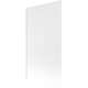 Mexen Next L parawan nawannowy 1-skrzydłowy 100 x 150 cm, szron, biały - 895-100-000-03-30-20