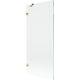 Mexen Lunar parawan nawannowy 1-skrzydłowy 80 x 150 cm, transparent, złoty - 897-080-000-50-00