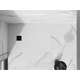 Mexen Stone+ brodzik kompozytowy prostokątny 130 x 80 cm, biały, maskownica czarna - 44108013-B, 4 image
