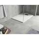 Mexen Hugo brodzik prostokątny SMC 110 x 80 cm, biały, maskownica czarna - 42108011-B, 5 image