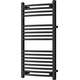 Mexen Ares grzejnik łazienkowy boczny 900 x 500 mm, 372 W, czarny - W102-0900-500-00-70-S, Krāsa: Melns, Platums: 50, Augstums: 90