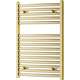 Mexen Helios grzejnik łazienkowy 800 x 600 mm, 354 W, złoty - W103-0800-600-00-50, Krāsa: Zelts, Platums: 60, Augstums: 80