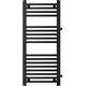 Mexen Ares grzejnik łazienkowy boczny 900 x 400 mm, 312 W, czarny - W102-0900-400-00-70-S, Krāsa: Melns, Platums: 40, Augstums: 90, 2 image