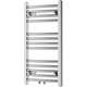Mexen Ares grzejnik łazienkowy 700 x 400 mm, 189 W, chrom - W102-0700-400-00-01, Platums: 40, Augstums: 70