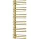 Mexen Neptun grzejnik łazienkowy dekoracyjny 1200 x 500 mm, 360 W, złoty - W101-1200-500-00-50