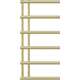 Mexen Jukon grzejnik łazienkowy dekoracyjny 988 x 500 mm, 246 W, złoty - W116-0988-500-00-50, 5 image