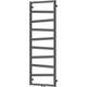 Mexen Zoom grzejnik łazienkowy dekoracyjny 1430 x 530 mm, 477 W, antracyt - W130-1430-530-00-66, Platums: 53, Augstums: 143
