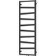 Mexen Zoom grzejnik łazienkowy dekoracyjny 1430 x 530 mm, 477 W, czarny - W130-1430-530-00-70, Krāsa: Melns, Platums: 53, Augstums: 143