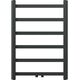 Mexen Bolt grzejnik łazienkowy 700 x 500 mm, 188 W, antracyt - W126-0700-500-00-66, Platums: 50, Augstums: 70, 2 image