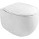 Mexen Egg tualete bez malām ar plānu mīksti aizveramu sēdekli, duroplast, balts - 30245000