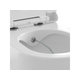 WC bidet Uni Chrome RimOff white, изображение 3