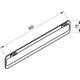 Towel rail Balance H white, 2 image