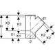 Geberit HDPE treijgabals 45º D75/D50, 2 image