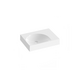 Washbasin Lite 600/450 R white without overflow and hole