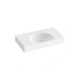 Washbasin Lite 800/450 S white without overflow with hole