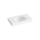 Washbasin Lite 800/450 S white without overflow and hole