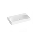 Washbasin Lite 800 white without overflow and hole