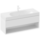 Washbasin Lite 1200/800 S white without overflow with hole, 2 image