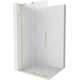 Mexen Velar L ścianka prysznicowa rozsuwana Walk-in 100 x 200 cm, szron 8 mm, złota szczotkowana - 871-100-003-33-55