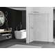 Mexen Kioto L ścianka prysznicowa zaokrąglona Walk-in 90 x 200 cm, transparent, nikiel szczotkowany - 800-090-103-97-06, 2 image