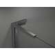 Mexen Kioto L ścianka prysznicowa Walk-in 110 x 200 cm, szron, gun metal - 800-110-103-95-30, 5 image