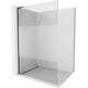 Mexen Kioto L ścianka prysznicowa Walk-in 90 x 200 cm, transparent/szron, czarna - 800-090-103-70-35