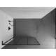 Mexen Kioto L ścianka prysznicowa Walk-in 120 x 200 cm, czarny wzór, czarna - 800-120-103-70-77, изображение 4
