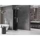 Mexen Velar ścianka prysznicowa rozsuwana Walk-in 100 x 200 cm, grafit 8 mm, biała - 871-100-000-43-20, 3 image