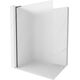 Mexen Kioto L ścianka prysznicowa Walk-in 70 x 200 cm, szron, czarna - 800-070-103-70-30