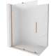 Mexen Velar ścianka prysznicowa rozsuwana Walk-in 150 x 200 cm, szron 8 mm, miedź szczotkowana - 871-150-000-33-65