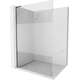 Mexen Kioto L ścianka prysznicowa Walk-in 80 x 200 cm, transparent/szron, gun gray szczotkowany - 800-080-103-66-35