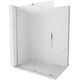 Mexen Velar ścianka prysznicowa rozsuwana Walk-in 150 x 200 cm, szron 8 mm, chrom - 871-150-000-33-01
