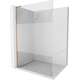 Mexen Kioto L ścianka prysznicowa Walk-in 80 x 200 cm, transparent/szron, miedź szczotkowana - 800-080-103-65-35