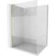 Mexen Kioto L ścianka prysznicowa Walk-in 70 x 200 cm, transparent/szron, złota szczotkowana - 800-070-103-55-35