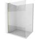 Mexen Kioto L ścianka prysznicowa Walk-in 120 x 200 cm, transparent/szron, złota - 800-120-103-50-35
