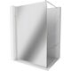 Mexen Kioto ścianka prysznicowa Walk-in 80 x 200 cm, lustro 8 mm, nikiel szczotkowany - 800-080-101-97-50