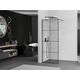 Mexen Kioto ścianka prysznicowa Walk-in 90 x 200 cm, czarny wzór 8 mm, gun metal - 800-090-101-95-77, изображение 2
