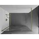 Mexen Kioto ścianka prysznicowa Walk-in 90 x 200 cm, biały wzór 8 mm, złota szczotkowana - 800-090-101-55-97, изображение 4