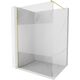 Mexen Kioto ścianka prysznicowa Walk-in 70 x 200 cm, transparent/szron 8 mm, złota szczotkowana - 800-070-101-55-35