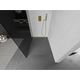 Mexen Kioto ścianka prysznicowa Walk-in 100 x 200 cm, grafit 8 mm, złota szczotkowana - 800-100-101-55-40, изображение 3