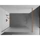 Mexen Kioto ścianka prysznicowa Walk-in 80 x 200 cm, szron 8 mm, miedź szczotkowana - 800-080-101-65-30, изображение 4