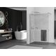 Mexen Kioto+ ścianka prysznicowa z półką Walk-in 95 x 200 cm, transparent, chrom - 800-095-121-01-00, 2 image