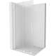 Mexen Velar ścianka prysznicowa rozsuwana Walk-in 120 x 200 cm, szron 8 mm, biała - 871-120-000-33-20