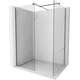 Mexen Kioto ścianka prysznicowa Walk-in 160 x 120 cm, transparent, gun metal - 800-160-202-95-00-120