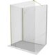 Mexen Kioto ścianka prysznicowa Walk-in 125 x 110 cm, transparent, złota - 800-125-212-50-00-110