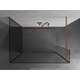 Mexen Kioto ścianka prysznicowa Walk-in 130 x 105 x 40 cm, transparent, miedź szczotkowana - 800-130-105-221-65-00-040, изображение 4