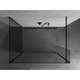Mexen Kioto ścianka prysznicowa Walk-in 140 x 90 x 40 cm, transparent, czarna - 800-140-090-221-70-00-040, изображение 4