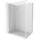Mexen Kioto-F ścianka prysznicowa Walk-in z ramką 140 x 202 cm, transparent 8 mm, biała - 800-140-104-20-00